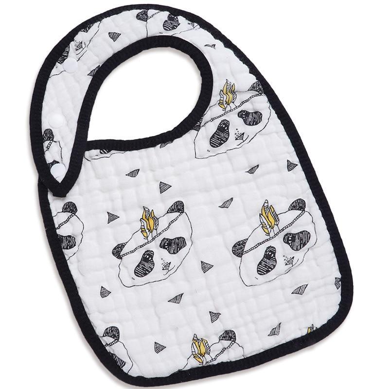 Cotton Bandana Bib & Burp Cloth – Multiple Designs