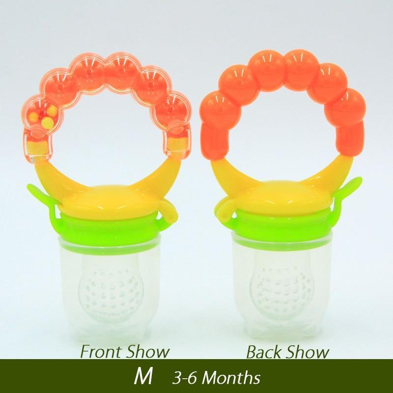 Silicone Fresh Food Baby Feeder — BPA-Free Fruit Feeder Pacifier - Multiple Designs