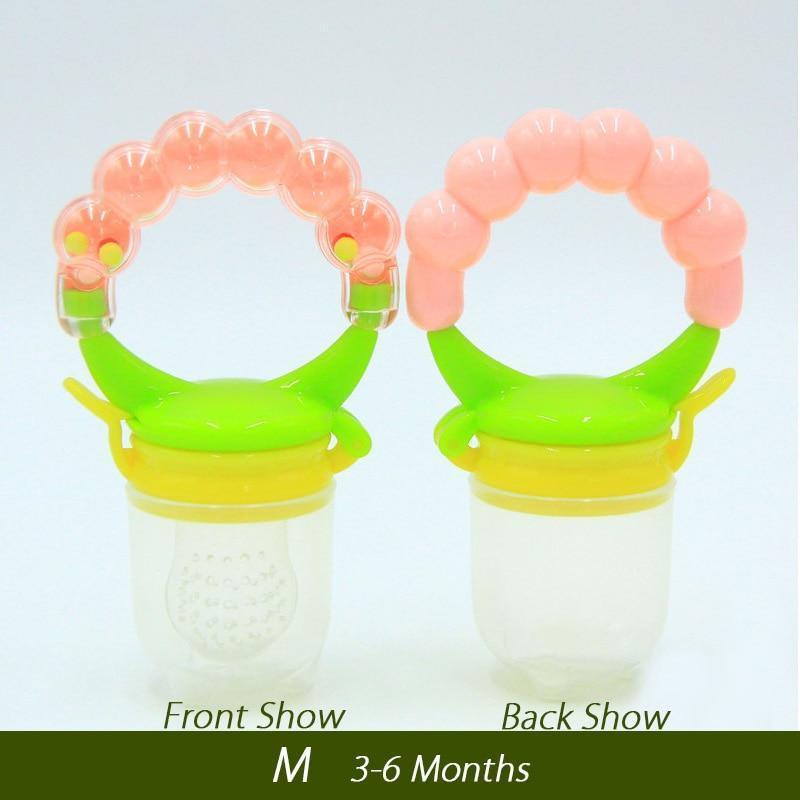 Silicone Fresh Food Baby Feeder — BPA-Free Fruit Feeder Pacifier - Multiple Designs
