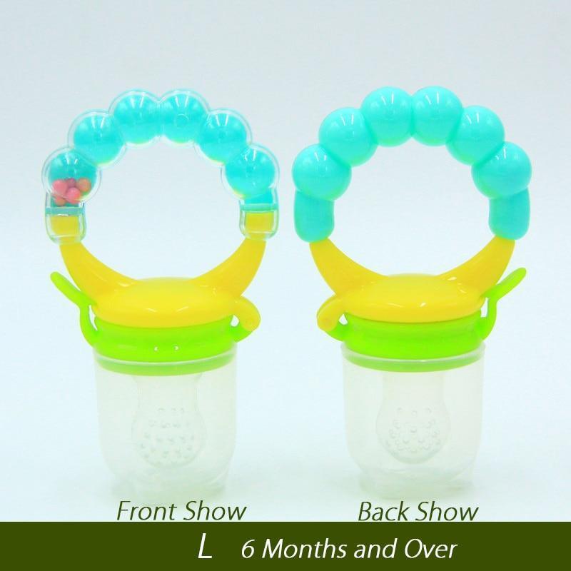 Silicone Fresh Food Baby Feeder — BPA-Free Fruit Feeder Pacifier - Multiple Designs