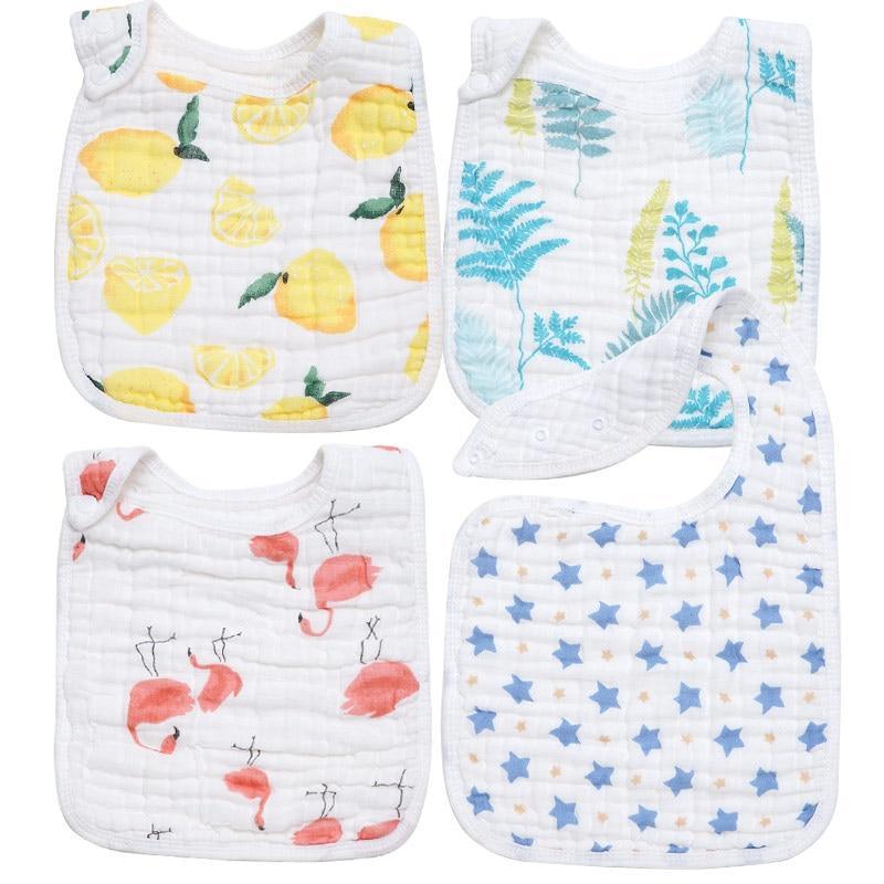 Cotton Bandana Bib & Burp Cloth – Multiple Designs