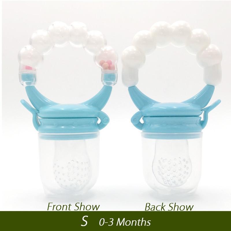 Silicone Fresh Food Baby Feeder — BPA-Free Fruit Feeder Pacifier - Multiple Designs