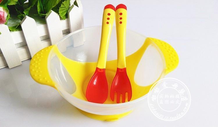 Baby Feeding Dishes & Utensil Set – Mix & Match | Red, Blue & Yellow