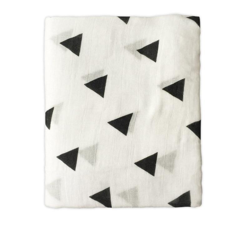 Bamboo Cotton Baby Swaddle Blanket — Soft, Breathable & Multi-Use - Multiple Designs