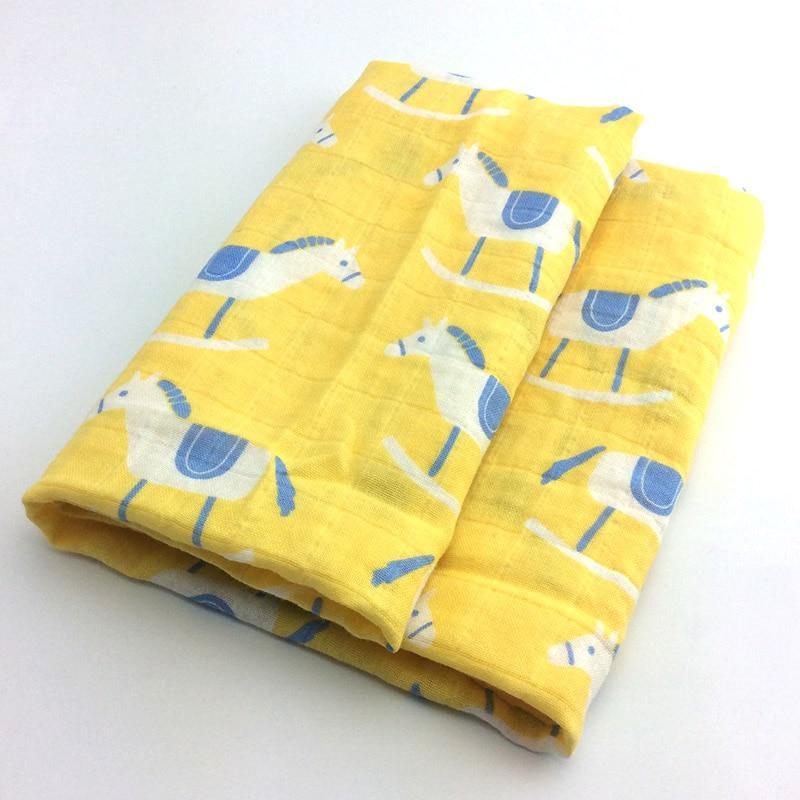 Organic Cotton Baby Multi-Use Blanket – 27 Designs