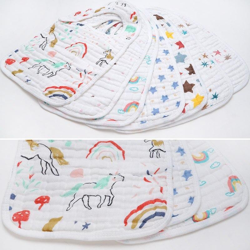 Cotton Bandana Bib & Burp Cloth – Multiple Designs
