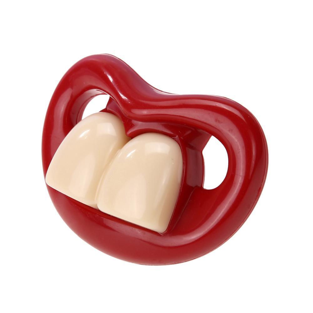 Funny Lip Kiss Silicone Baby Pacifier – Multiple Designs