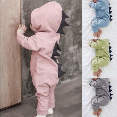 Cartoon Hooded Cotton Baby Romper – Multiple Designs