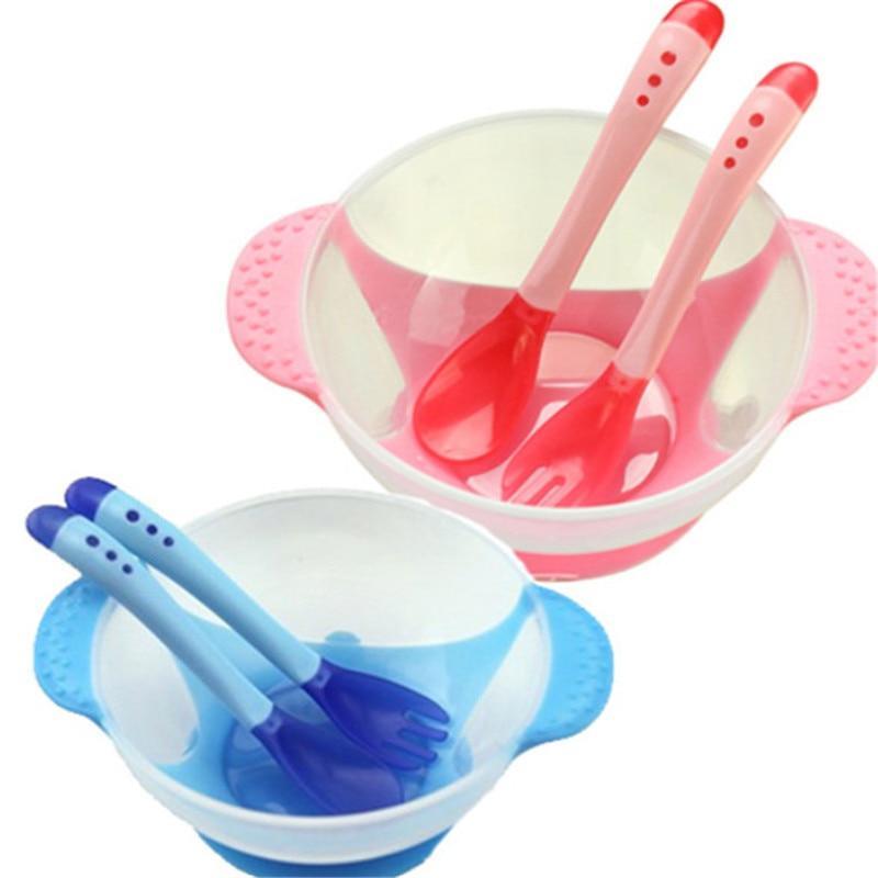 Baby Feeding Dishes & Utensil Set – Mix & Match | Red, Blue & Yellow