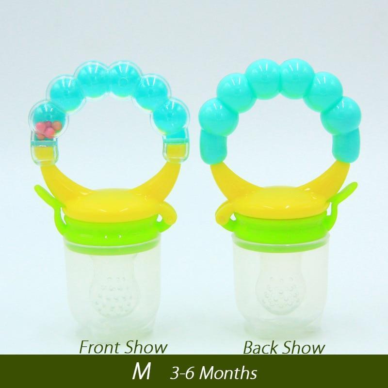 Silicone Fresh Food Baby Feeder — BPA-Free Fruit Feeder Pacifier - Multiple Designs