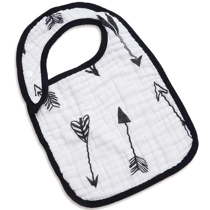Cotton Bandana Bib & Burp Cloth – Multiple Designs