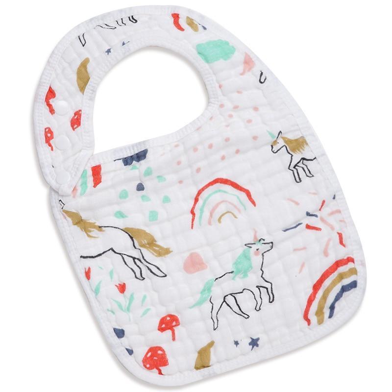 Cotton Bandana Bib & Burp Cloth – Multiple Designs