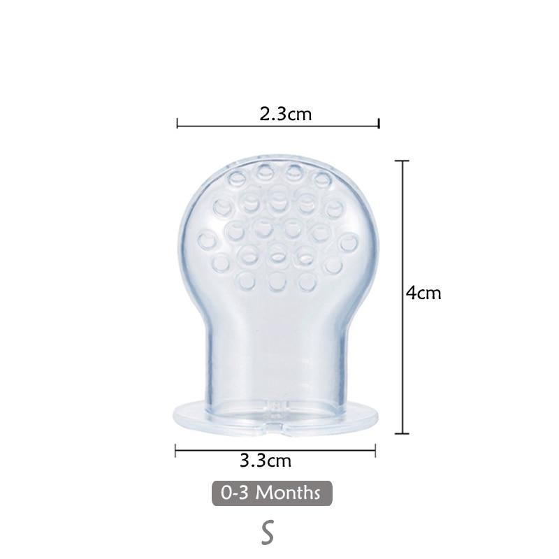 Silicone Fresh Food Baby Feeder — BPA-Free Fruit Feeder Pacifier - Multiple Designs