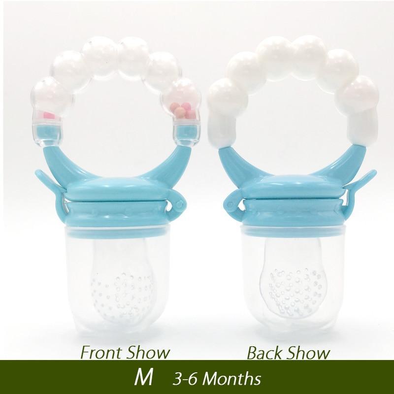 Silicone Fresh Food Baby Feeder — BPA-Free Fruit Feeder Pacifier - Multiple Designs