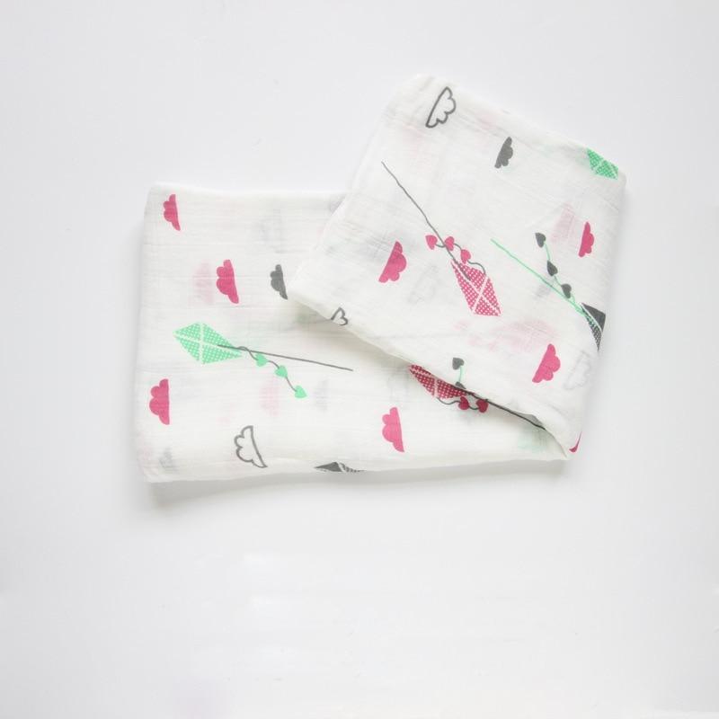 Bamboo Cotton Baby Swaddle Blanket — Soft, Breathable & Multi-Use - Multiple Designs