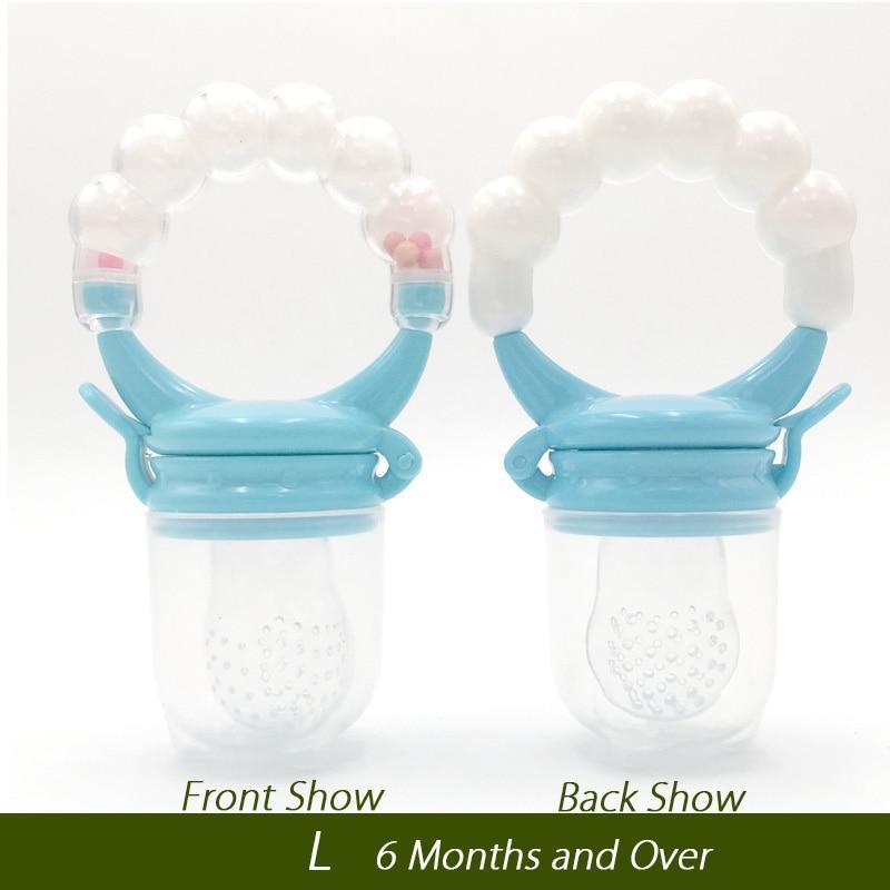 Silicone Fresh Food Baby Feeder — BPA-Free Fruit Feeder Pacifier - Multiple Designs