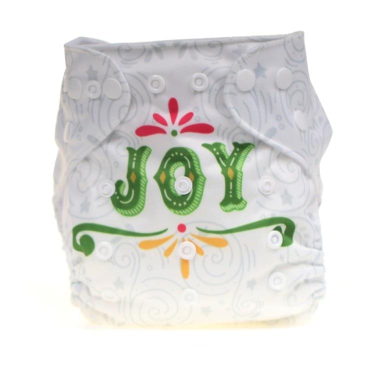 Reusable Pocket Cloth Diapers - Adjustable Waterproof Baby Nappies in Modern Prints