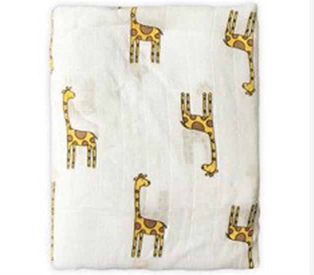 Bamboo Cotton Baby Swaddle Blanket — Soft, Breathable & Multi-Use - Multiple Designs