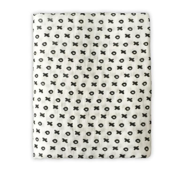 Bamboo Cotton Baby Swaddle Blanket — Soft, Breathable & Multi-Use - Multiple Designs