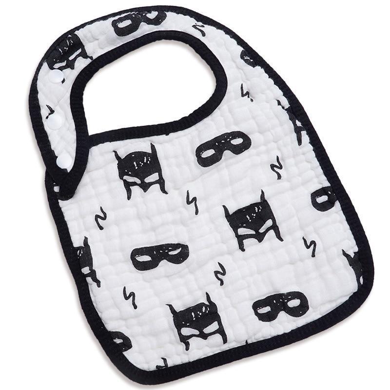 Cotton Bandana Bib & Burp Cloth – Multiple Designs