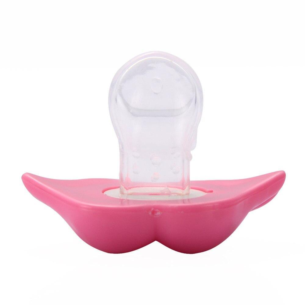 Funny Lip Kiss Silicone Baby Pacifier – Multiple Designs
