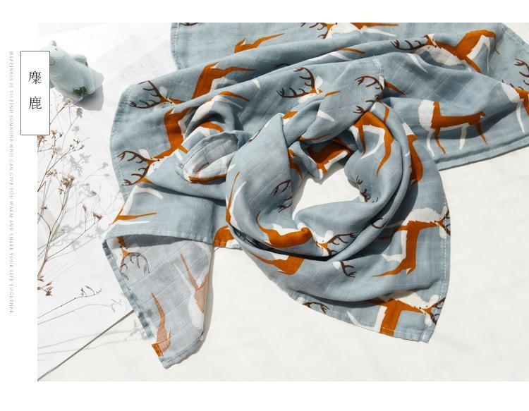 Organic Cotton Baby Multi-Use Blanket – 27 Designs