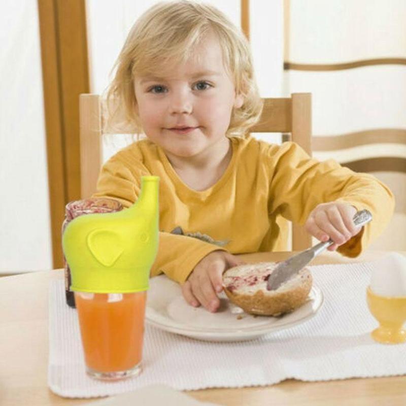 Animal Shape Kids Sippy Lid — BPA-Free, Leak-Proof & Easy Grip - Multiple Colors
