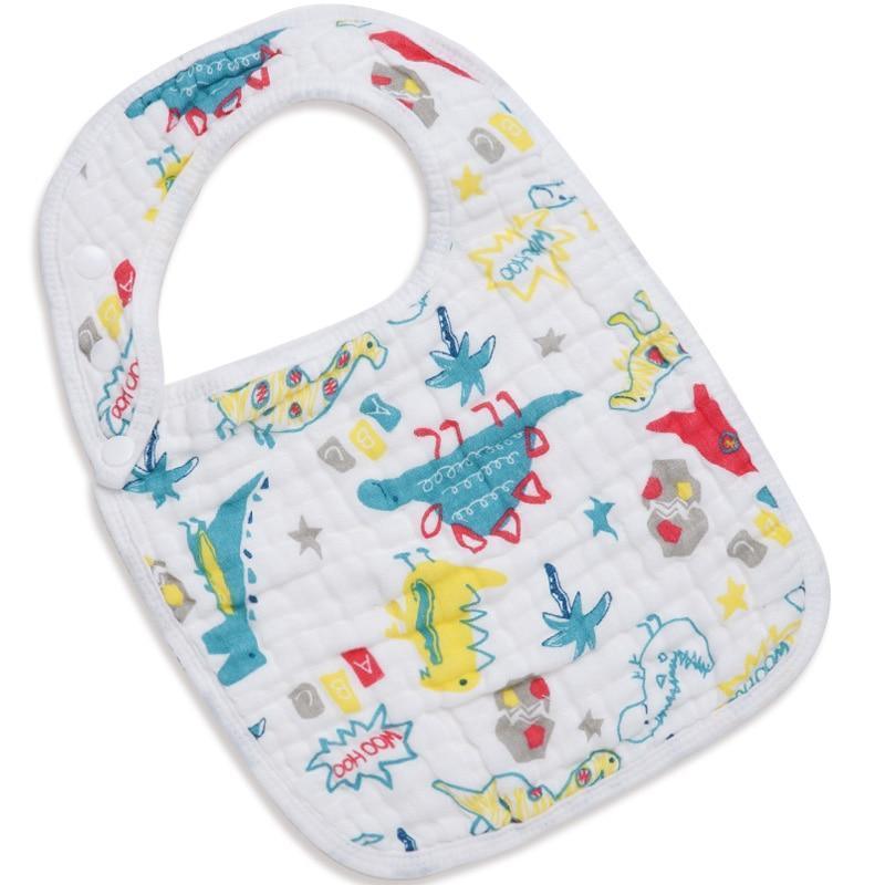 Cotton Bandana Bib & Burp Cloth – Multiple Designs