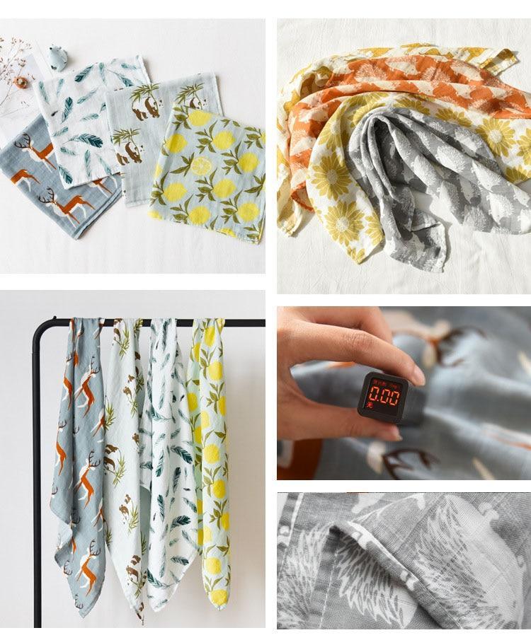Organic Cotton Baby Multi-Use Blanket – 27 Designs