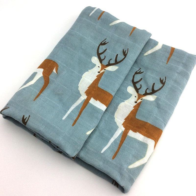 Organic Cotton Baby Multi-Use Blanket – 27 Designs