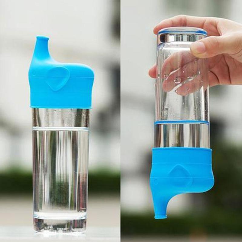 Animal Shape Kids Sippy Lid — BPA-Free, Leak-Proof & Easy Grip - Multiple Colors