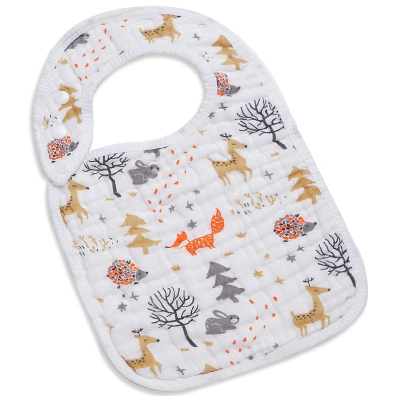 Cotton Bandana Bib & Burp Cloth – Multiple Designs