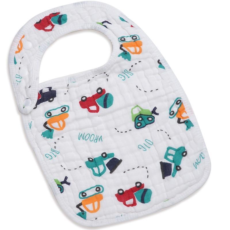 Cotton Bandana Bib & Burp Cloth – Multiple Designs