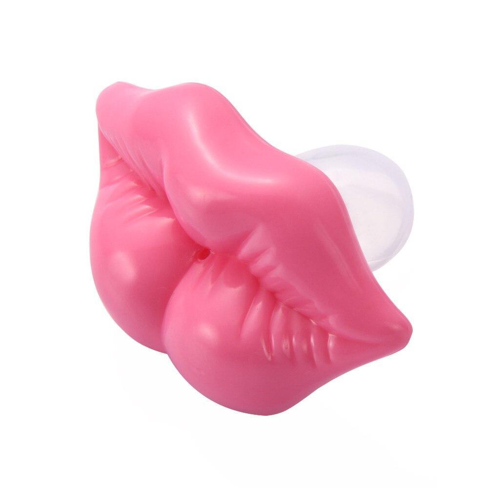 Funny Lip Kiss Silicone Baby Pacifier – Multiple Designs