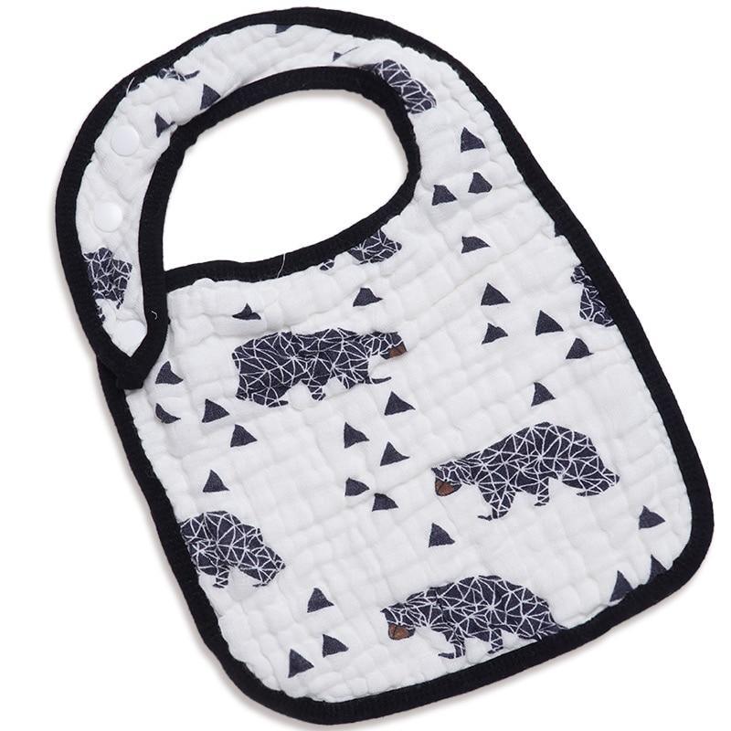 Cotton Bandana Bib & Burp Cloth – Multiple Designs