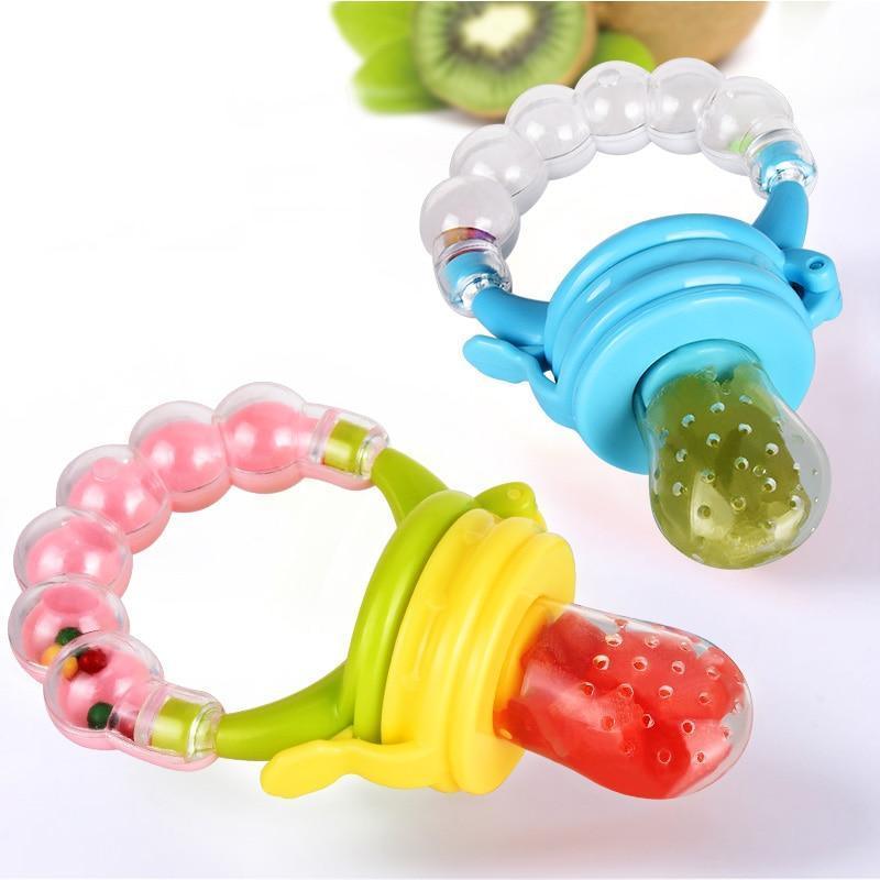 Silicone Fresh Food Baby Feeder — BPA-Free Fruit Feeder Pacifier - Multiple Designs