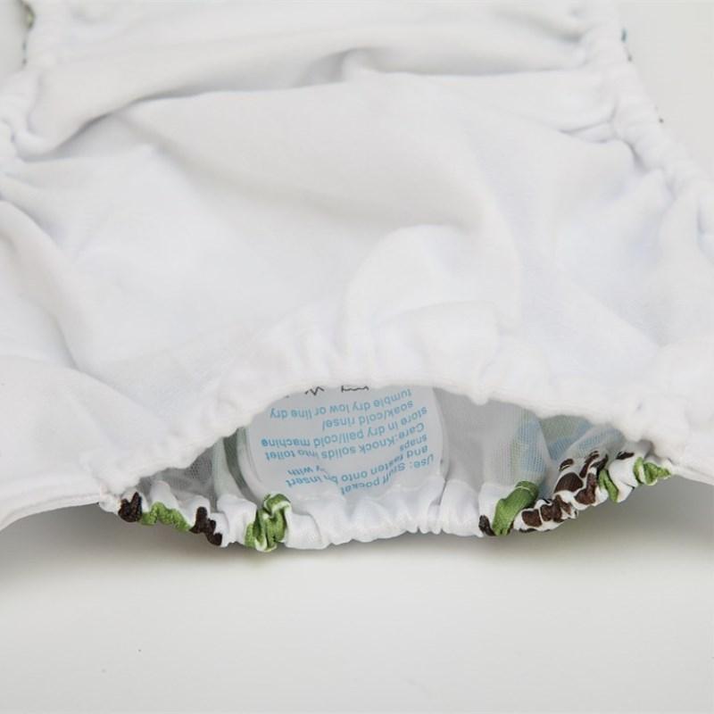 Reusable Pocket Cloth Diapers - Adjustable Waterproof Baby Nappies in Modern Prints