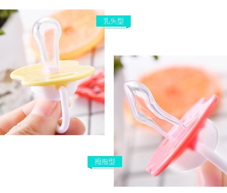 Modern Silicone Baby Pacifier — BPA-Free, Symmetrical & Skin-Soft - Multiple Designs