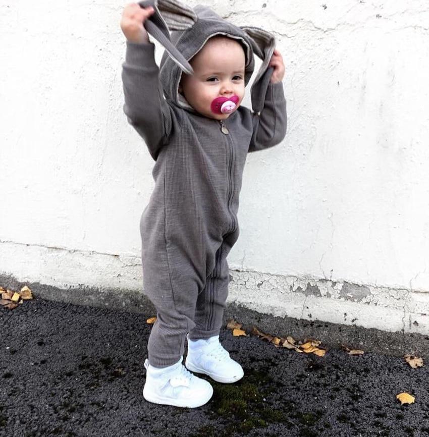 Cartoon Hooded Cotton Baby Romper – Multiple Designs