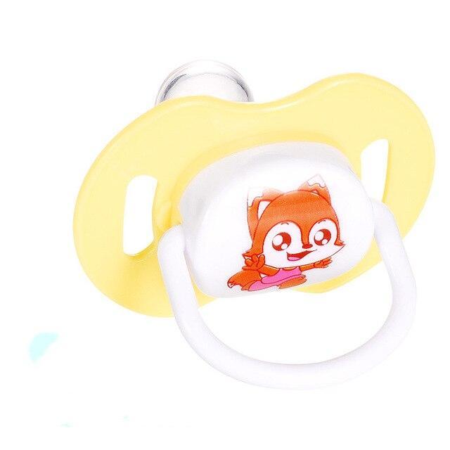 Modern Silicone Baby Pacifier — BPA-Free, Symmetrical & Skin-Soft - Multiple Designs
