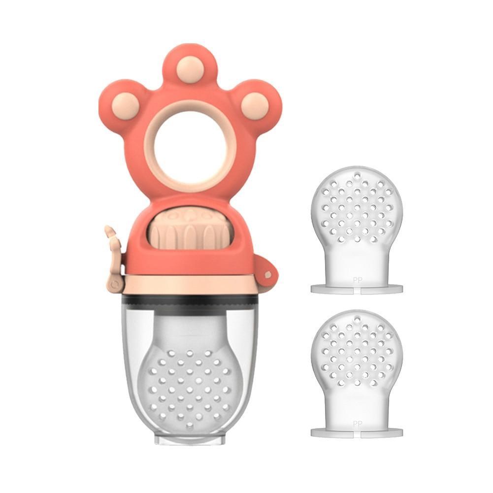 Silicone Baby Fruit Feeder & Teething Pacifier