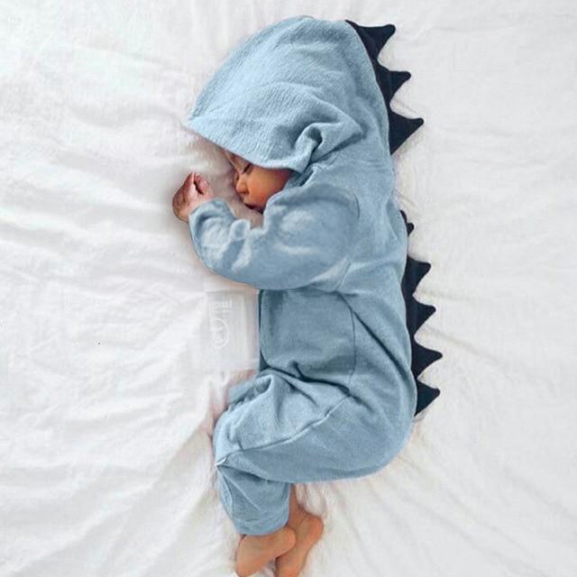 Cartoon Hooded Cotton Baby Romper – Multiple Designs