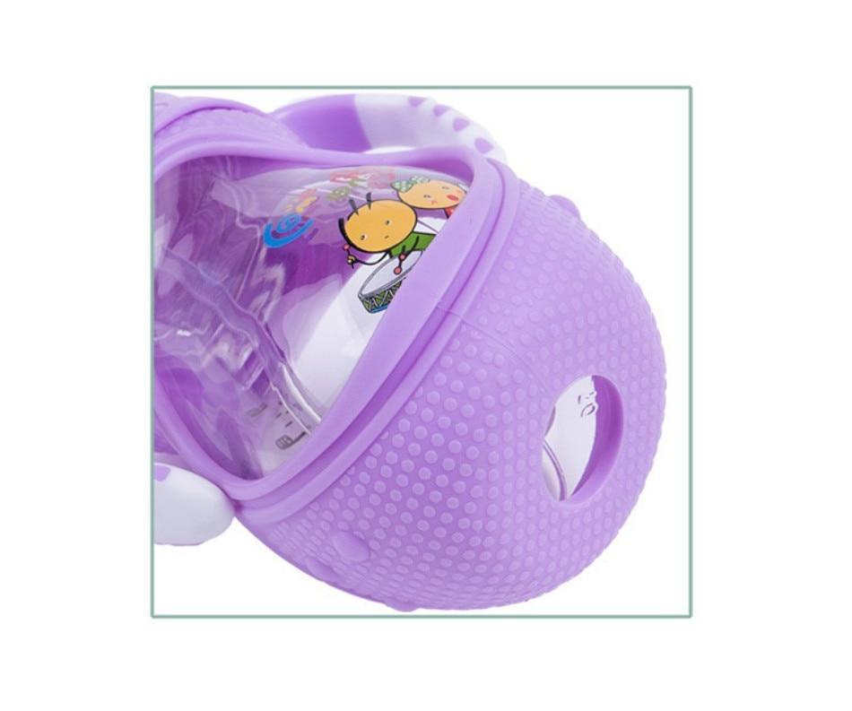 Anti-Colic Silicone Baby Feeding Bottle - Wide Mouth, BPA-Free, 240ml - Multiple Colors