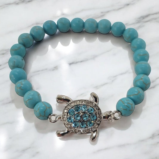 Turtle Turquoise Bracelet
