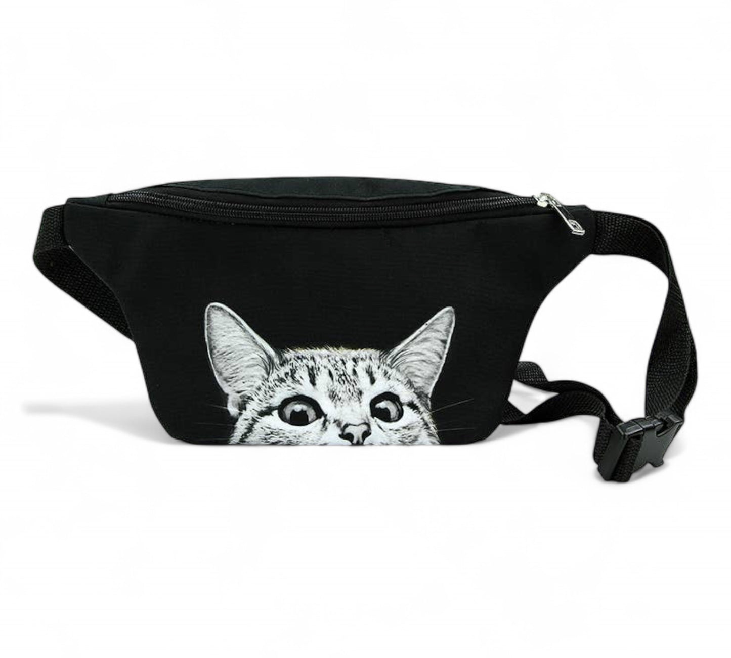Peeking Cat Fanny Pack
