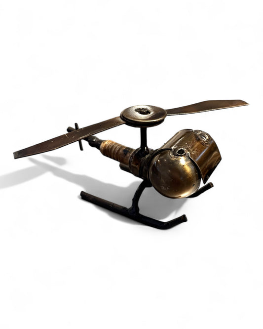 Helicopter Sparkplug Art