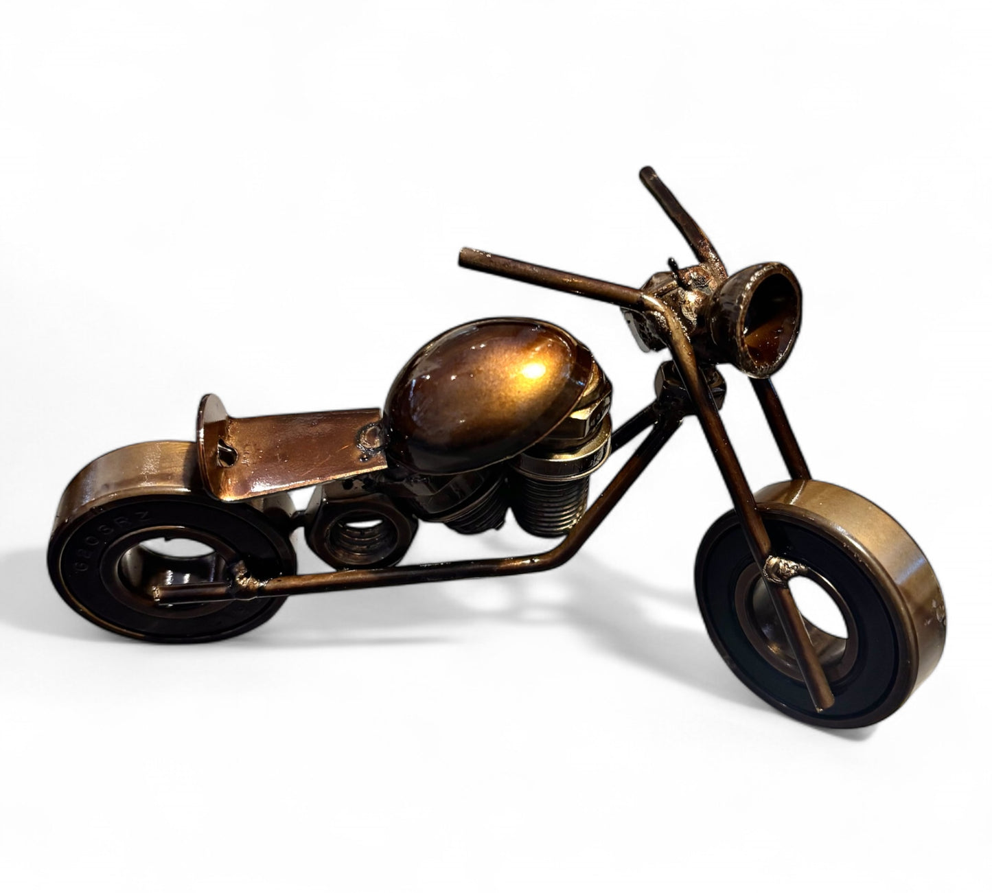 Motorcycle Sparkplug Art