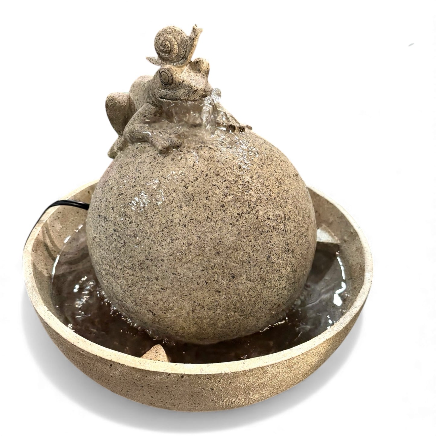 Bubbling Frog Fountain