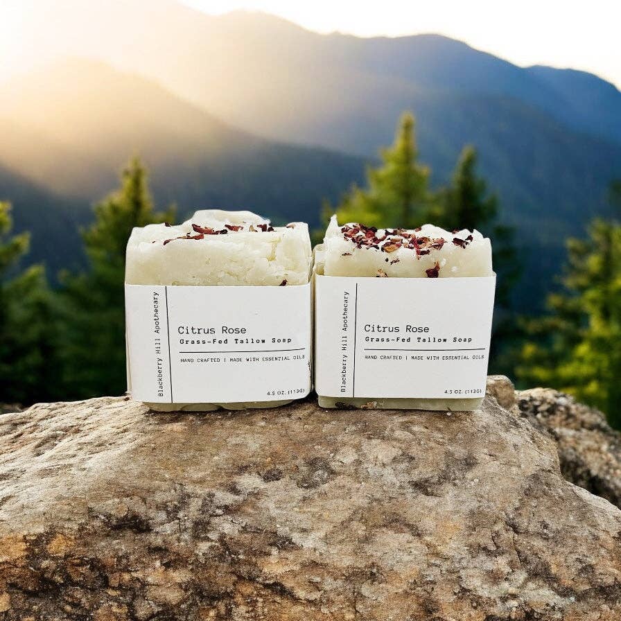 Grass-Fed Tallow Soap: Sunlit Sanctuary