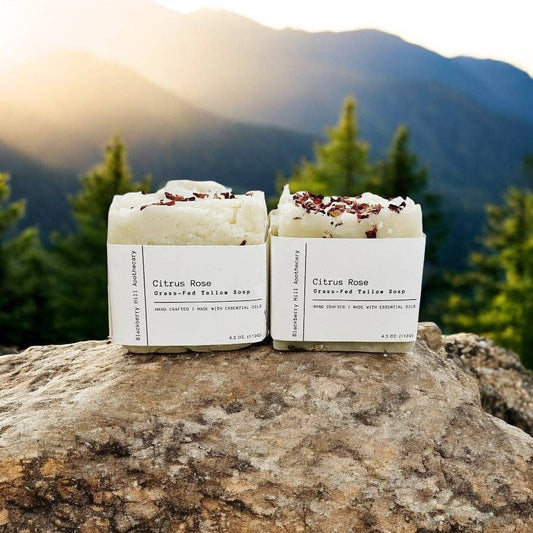 Grass-Fed Tallow Soap: Mountain Cabin
